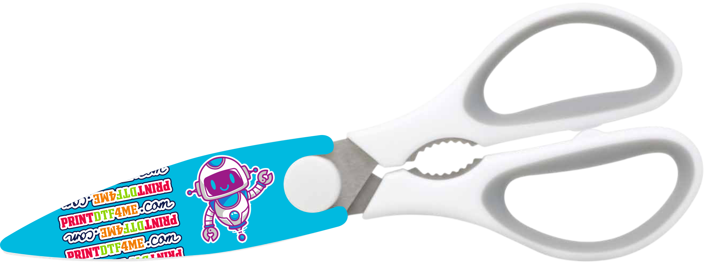 Scissors with Magnetic Back